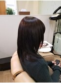 ハイトーンからトーンダウンして艶と上品さを出したスタイル