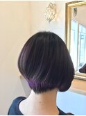 前下がりグラデーションボブ