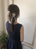 メルク(merc.)&nbsp;編みおろしアレンジ/アディクシーカラー