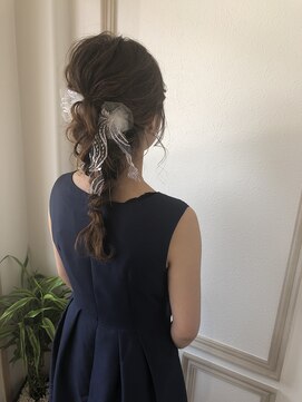 メルク(merc.) 編みおろしアレンジ/アディクシーカラー