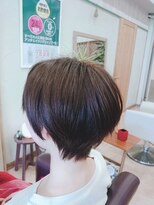 アトリエエス(Atelier es)&nbsp;大人可愛いショートボブ×ビターショコラカラー