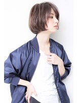 マーズソレイユ 宝塚駅前店(mars soleil) 大人かわいい小顔ショートカットボブハンサムヘア 横