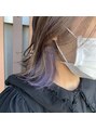ヴァン カウンシル 津島店(VAN COUNCIL) インナーカラー♪ブリーチをすれば可愛い色が叶います!津島弥富