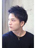 束感タイトツーブロック