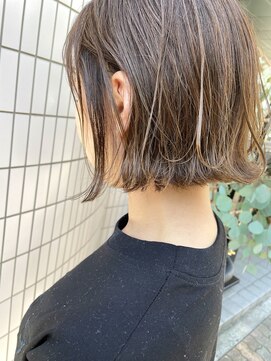 パール(PEAR+L) パツっと。外ハネボブスタイル