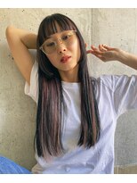 クラフト ヘア デザイン(CRAFT HAIR DESIGN)&nbsp;顔まわりぷつっとロング