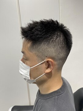 ドルクス 日本橋(Dorcus) 日本橋神田東陽町　フェード風　ソフモヒ　ソフトモヒカン