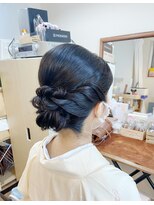 ロカット サロン(Roquat Salon) 和装着付け着物シニヨンアレンジ【エクステ/立川/浴衣/立川】