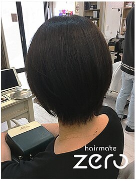 ヘアメイクゼロ 坂戸駅前店(hairmake zero) 伸ばしかけメンテナンスカット ガーリーショート