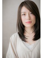 カバーヘア ブリス 大宮西口(COVER HAIR bliss)&nbsp;□黒髪アッシュオリーブ顔周りレイヤー116-3★大宮30代40代50代!