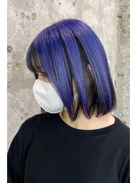 ココ 本八幡(KOKO) □大人ガーリーダークアッシュ似合わせカットミディアムレイヤー