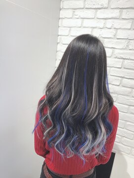 ハイエクステンション 近江八幡店(Hi-Extension) 1◆hi-extension0３４◆ブルー＆シルバー|@hi_extension.s