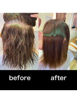 ヘアー リラックス(Hair Relax) メテオストレート