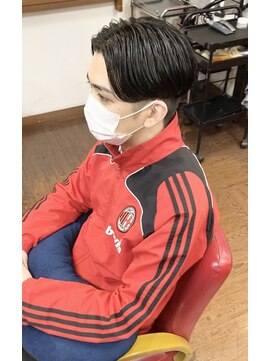 ボーズ(boozu) センターパートヘア