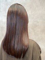 オーガニック ヘアサロン クスクス(organic hair salon kusu kusu) 艶レッド×ハイライト