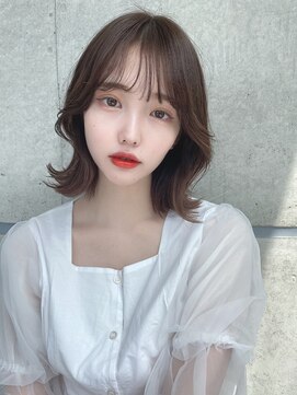 シアター 札幌大通り(THEATER) ゆるウェーブのボブディにシースルーバング♪