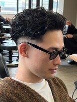 エルマーク 梅田(L-MARK)&nbsp;波巻きパーマスパイラルパーマツイストスパイラルパーマメンズ