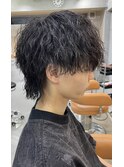 ツイスパ/ウルフカット