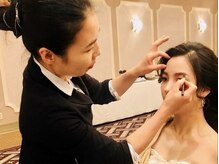 ドリームメイク(DREAMメイク)の雰囲気（結婚式/二次会などのヘアセットメイクはお任せ♪[新大久保/韓国]）