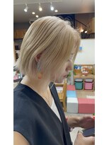 オリビアヘアー(OLIVIA HAIR) ハイトーンミルクティーベージュ