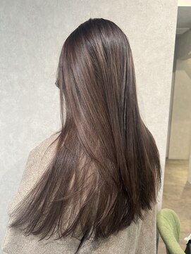 ゼスト クレス(ZEST Cres) 【立川CRES佐藤穂莉】冬の透け感グレージュ