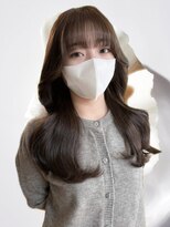 【大人韓国】くびれヘア/アッシュグレージュ/イルミナ/髪質改善
