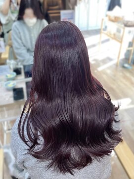 シュシュバイジャガラ 千葉駅北口店(chou chou byJAGARA) ラベンダーブラウン［chouchou千葉・千葉駅］