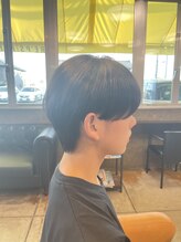 クレップスヘアーヒマワリ(CRE'PS HAIR HIMAWARI) 縮毛矯正　メンズショート