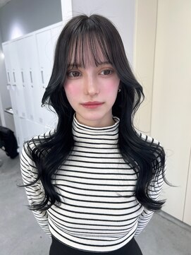 エイム(AiM) ブルーブラック/ブラック/中明度カラー/ブリーチカラー/艶カラー