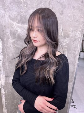 キング(K!ng) 縮毛矯正髪質改善ハイライトレイヤーカット葛葉美容室エクステ