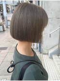 シルバーグレー×ミニボブ