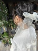キッズヘアセット