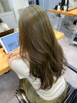 ヴェルダ 池袋店(verda)&nbsp;オリーブベージュ/ブリーチなしダブルカラー/池袋