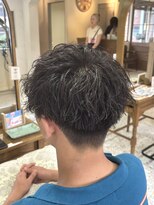 サンバイセライロ 千葉(SAN. by celilo)&nbsp;ツイストスパイラル/メンズパーマ/刈り上げマッシュ/関祐翔