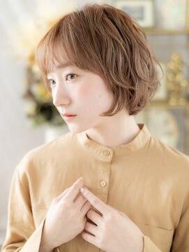 カバーヘア イヴ 戸頭店(COVER HAIR EVE) マッシュパーマ前下がりショートウルフカットc6戸頭20代30代40代