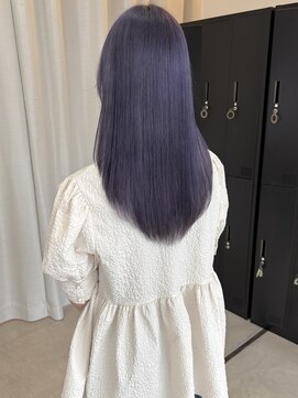 ムード タテマチ(mood tatemachi) レイヤーカット×ブルーラベンダー