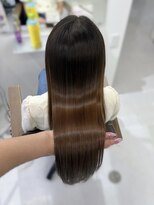 ハピネス 梅田茶屋町店(HAPPINESS)&nbsp;韓国風/レイヤーカット/顔周り/顔まわり/髪質改善/ベージュ