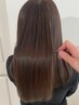 【究極の艶美髪へ◎】カット+酸性ストレート+水素美容液+バイカルテTR