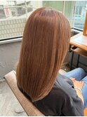 髪質改善×ミルクティーベージュ