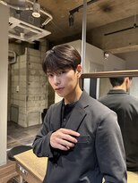 メンズココ メンズパーマ 韓国ヘア 日本橋店(MENS COCO)&nbsp;ニュアンスシースルーマッシュ