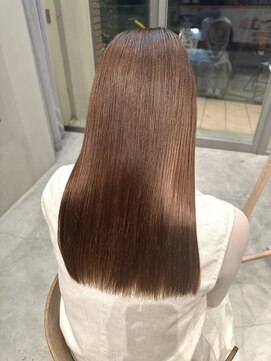 ディドゥダ(di doo dah) #髪質改善 #難波美容室 #桜川 #南堀江 #ベージュ