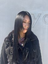 シアン(cyan)&nbsp;レイヤー×ブラックカラー