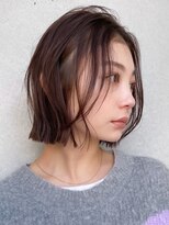 アビーファイブ(ABBEY 5)&nbsp;大人ボブ銀座レイヤーカット有楽町ミディアムボブベージュ