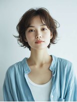 ニスル 町田店(NISURU) 似合わせカット/大人ガーリー/ダークアッシュ/着物/町田/町田駅