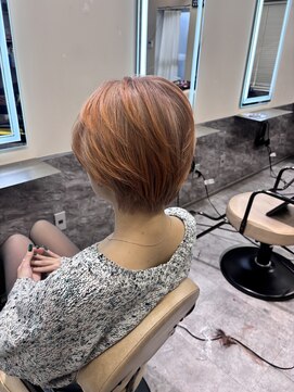 ルーツカラー/ブリーチ/オレンジ/ベージュ