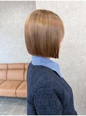 ダークアッシュ/似合わせカット/ミディアムレイヤーカット