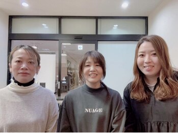 ラポールヘア イオン時津店の写真/相談しやすい、女性スタイリスト中心のサロン♪