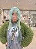 学生さん♪【 ダブルカラー 】ケアブリーチ特化の美容師担当!学割U24