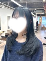 トト 船橋店(toto.)&nbsp;◇前髪顔周りカットピンクベージュアンブレラカラー船橋