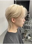 【NARE NOE】韓国風ロングウルフ